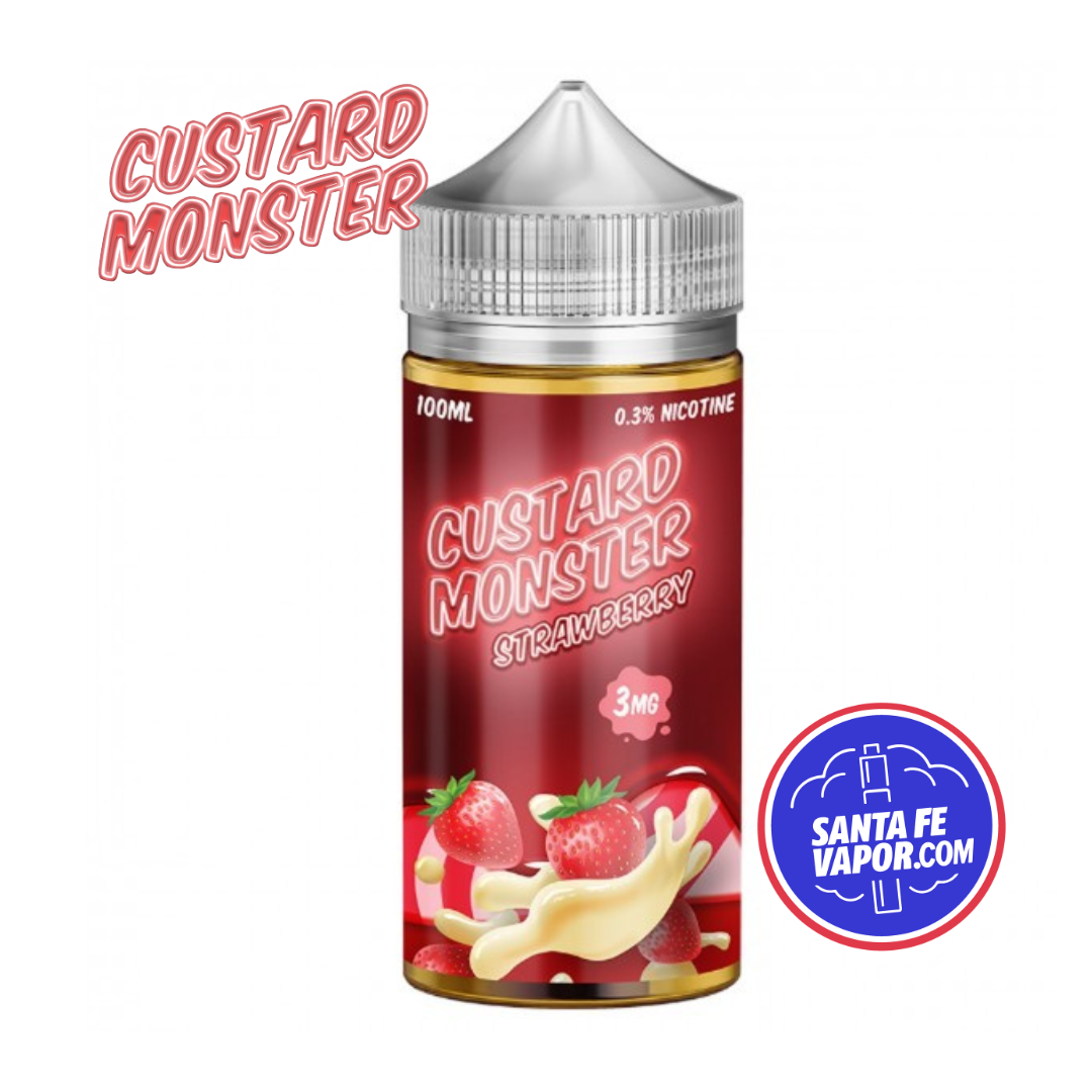 Custard Monster – Strawberry – Santa Fe Vapor