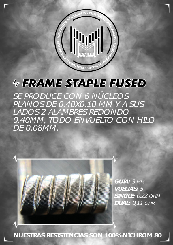 Frame Staple Fused - PAR