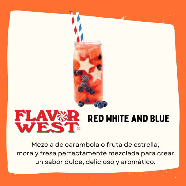 Flavor West - Red White & Blue