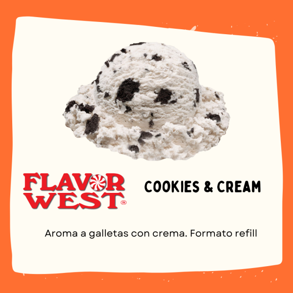 Flavor West - Cookies & Cream