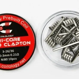 Coilology Tri Core Fused Clapton Ni80