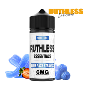 Ruthless Essential Blue Razz Strawzz 6MG