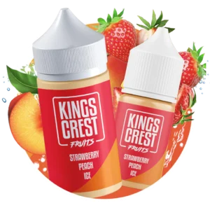Kings Crest 30ML 35MG – Strawberry Peach Ice