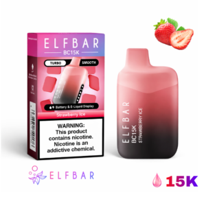 ELFBAR BC 15K STRAWBERRY ICE