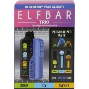 ELFBAR 40K TRIO BLUEBERRY POM SLUSHY