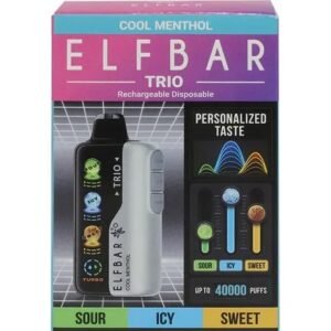 ELFBAR 40K TRIO COOL MENTHOL