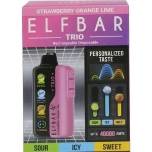 ELFBAR 40K TRIO SOUR STRAWBERRY ORANGE LIME