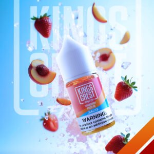 Kings Crest 30ML 20MG – Strawberry Peach Ice