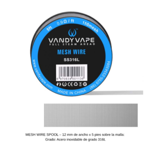 Vandy Vape - Mesh Wire SS316 L