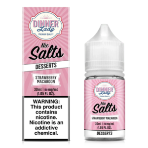 Dinner Lady - Strawberry Macaroon 30ML 25MG