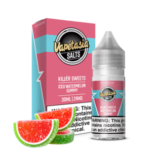 VAPETASIA – Killer Sweets Iced Watermelon Gummy 30ML 24MG
