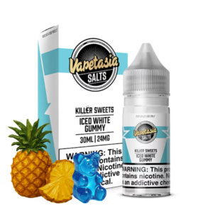 VAPETASIA - Killer Sweets Iced White Gummy 30ML 24MG