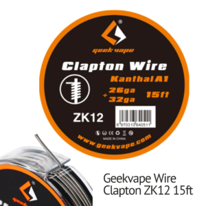 Geekvape Rollo Clapton Wire ZK12 Kanthal A1 15ft