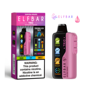 ELFBAR 40K TRIO Sakura Grape