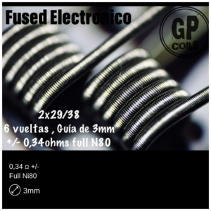 GP Coils  - FUSED ELECTRÓNICO +/- 0.34 Ω
