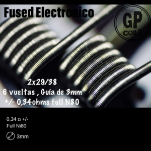 GP Coils  - FUSED ELECTRÓNICO +/- 0.34