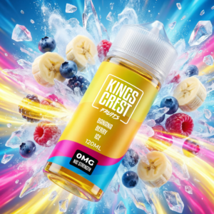 Kings Crest frutal – BANANA BERRY ICE 0MG