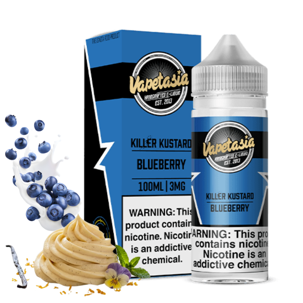 VAPETASIA - Killer Kustard Blueberry