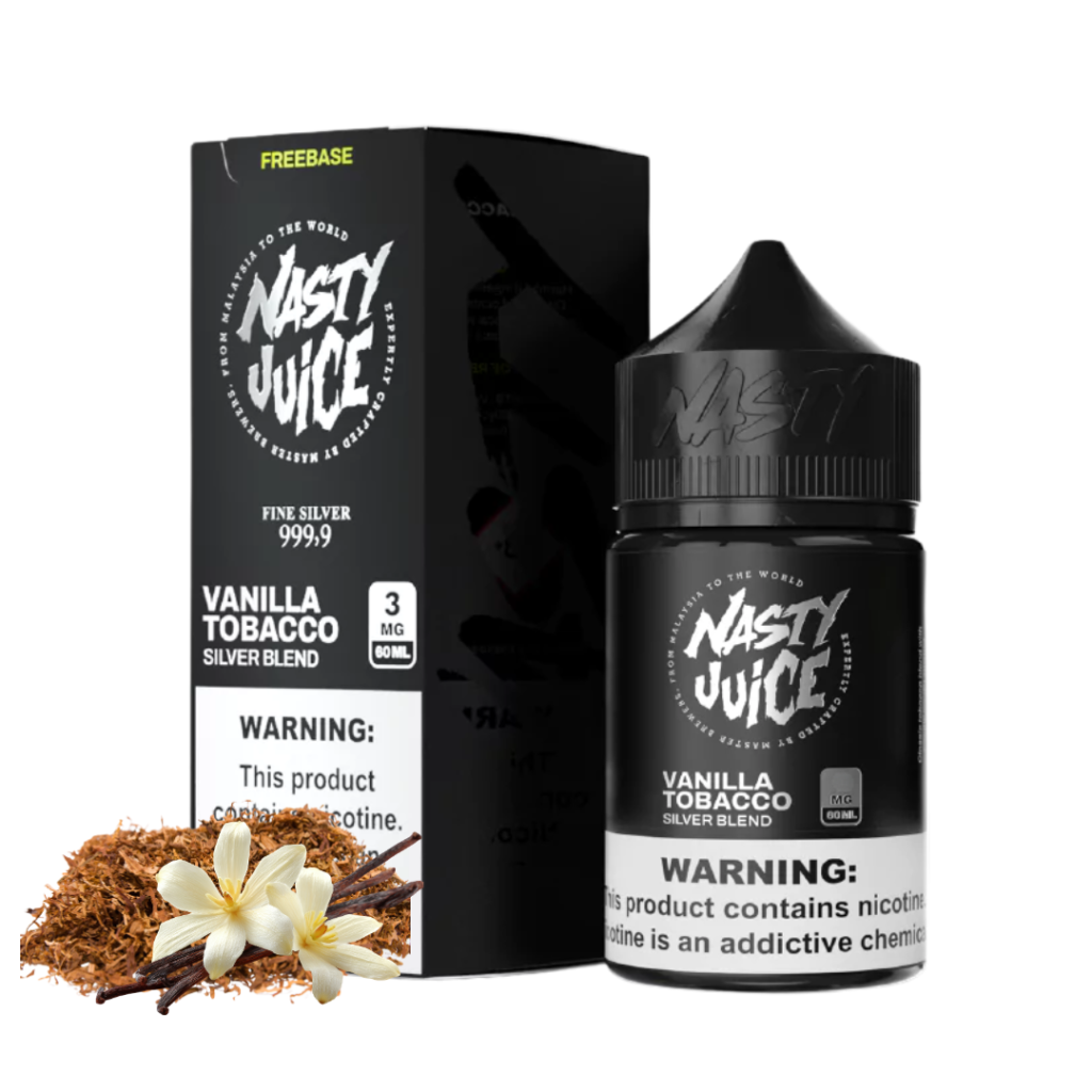 Nasty - Fine Silver Vanilla Tobacco Silver Blend