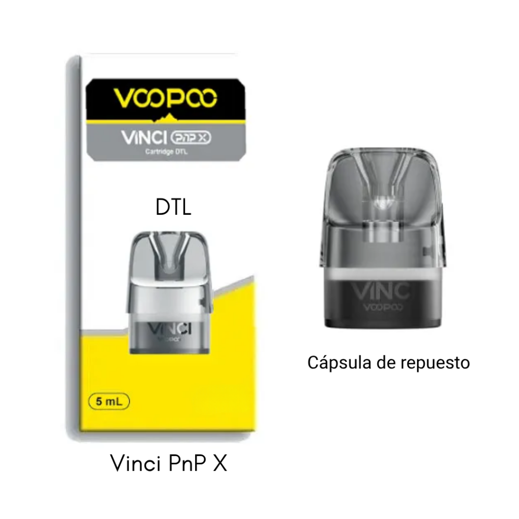 Cápsula Voopoo Vinci DTL