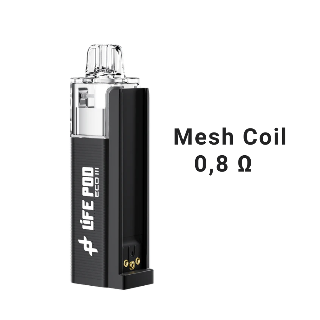 LIFE POD ECO III REFIL OPEN SYSTEM - 0.8 OHM 5ML