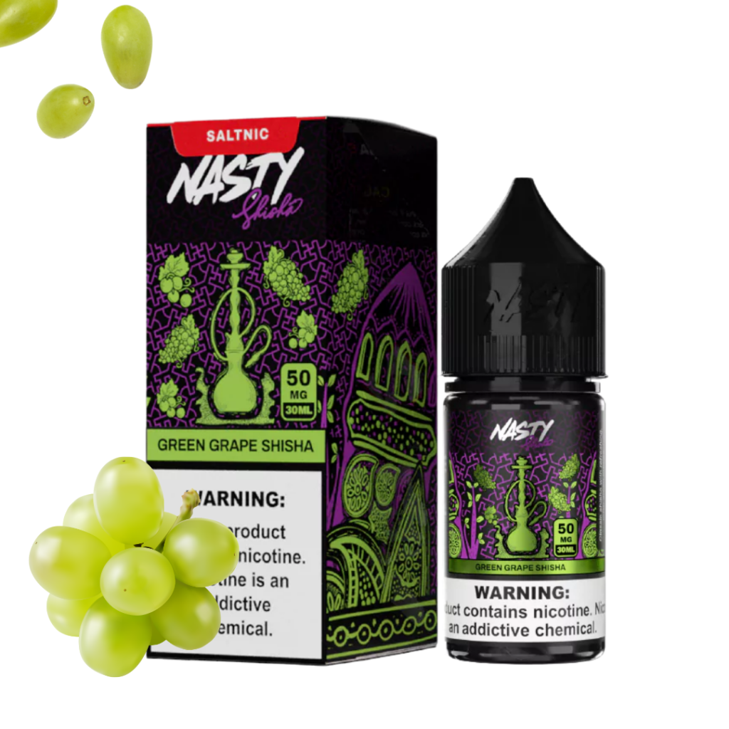 NASTY 30ML 35mg - Green Grape Shisha