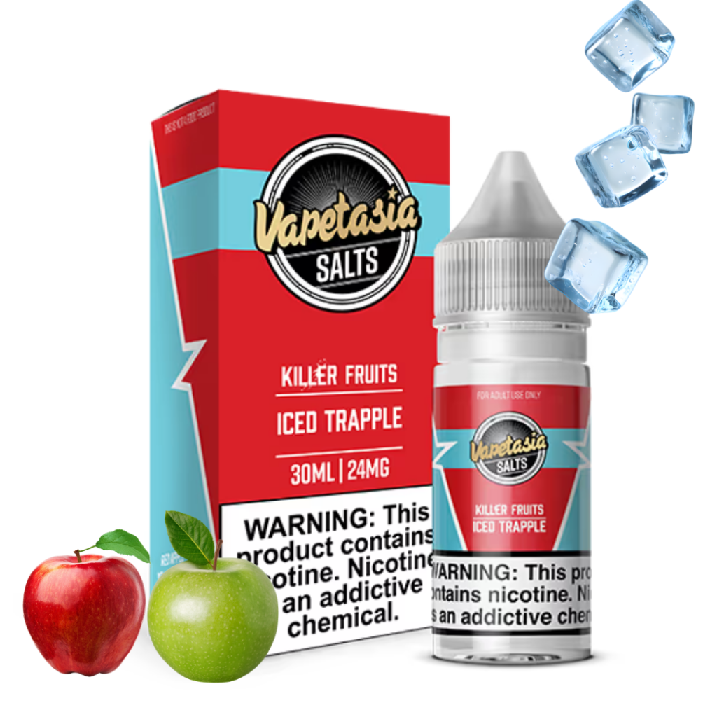 VAPETASIA - Killer Fruits ICED TRAPPLE 30ML - 24MG