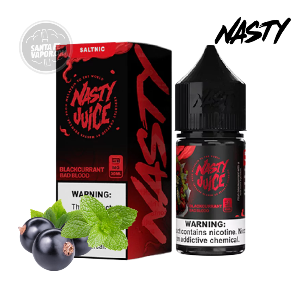 NASTY 30ML 35mg - Blackcurrant Bad Blood